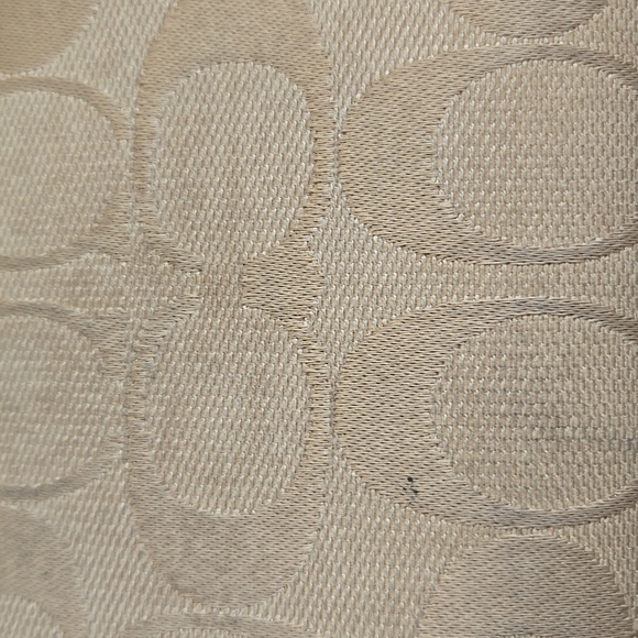 Elegant Tan Wallet with Gold Accents, Coach, Used - Picture 7 of 16